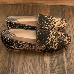 Calf Hair Animal Print Loafer